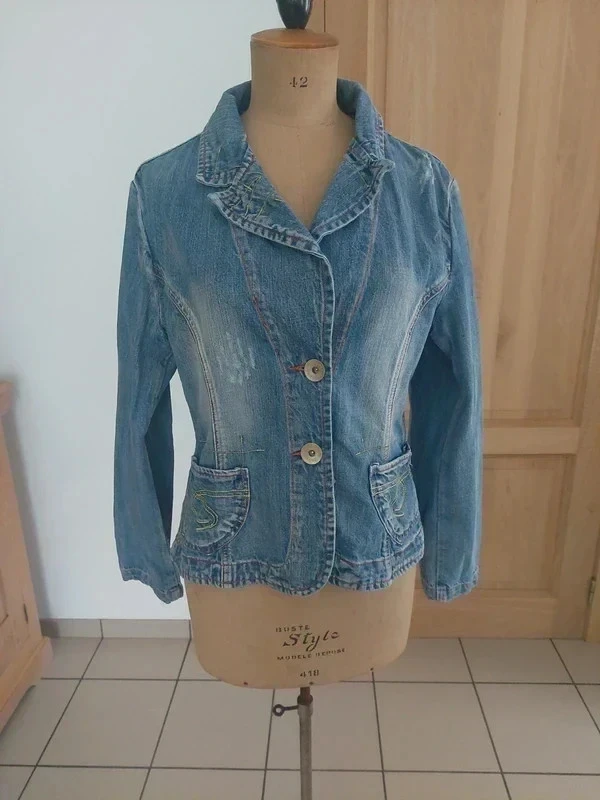 Superbe veste en jean Zinnia Jeans L